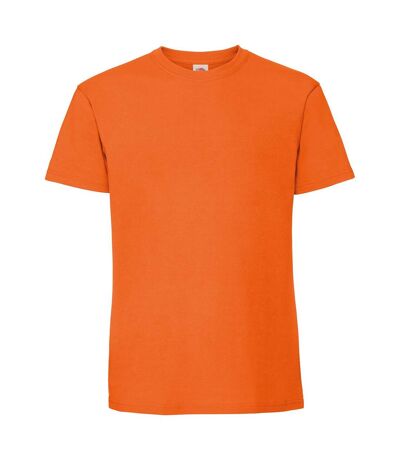 Fruit Of The Loom Mens Ringspun Premium T-Shirt (Orange) - UTPC3033