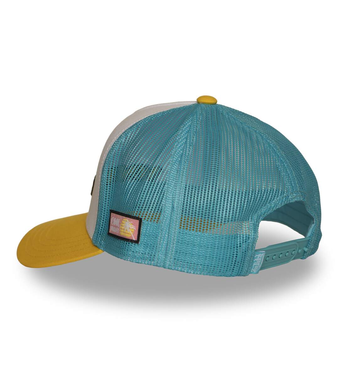 Casquette trucker avec filet et devant imprimé avec broderie Surf Vondutch-5