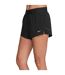 Short De Course Femme Noir Blanc Nike-3