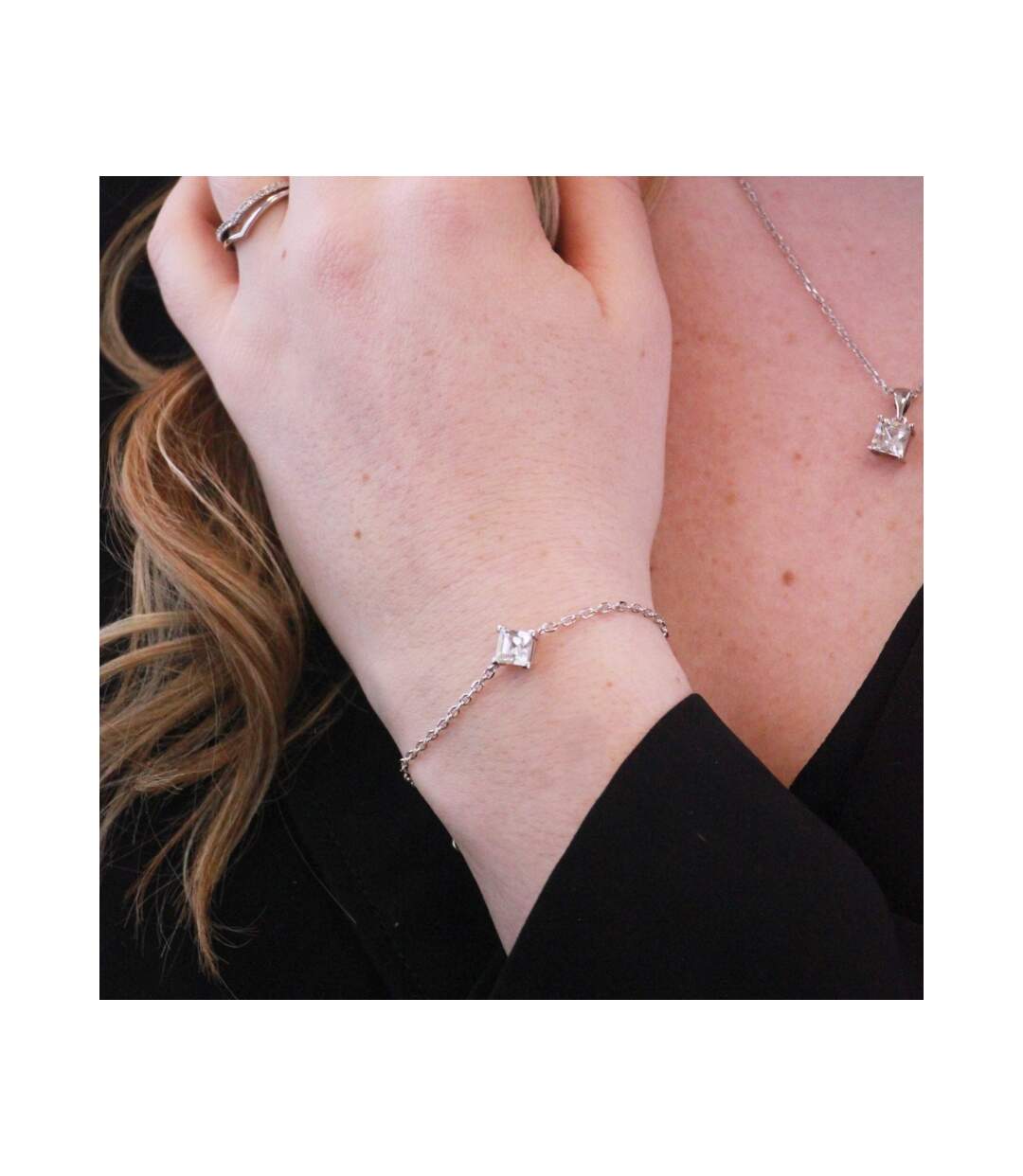 Bracelet Crystal Pearl, Perle d’imitation-4