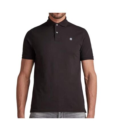 Polo Noir Homme G-Star Dunda - M