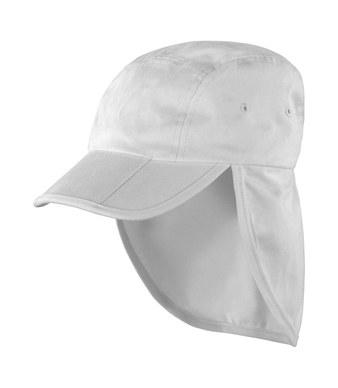 Fold up legionnaire hat white Result Headwear-1