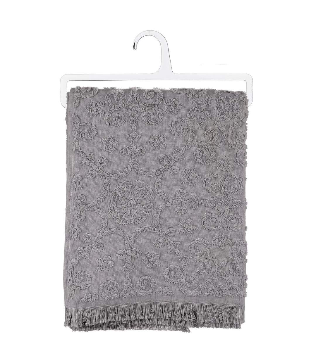 Drap de Douche Esprit de Campagne 70x130cm Gris-2