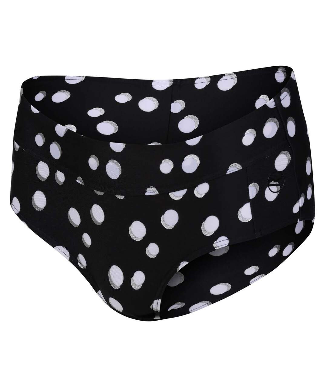 Bas De Maillot De Bain Paloma Femme Noir Blanc Regatta-1