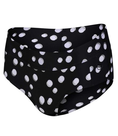 Bas De Maillot De Bain Paloma Femme Noir Blanc Regatta
