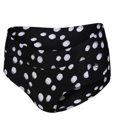 Bas De Maillot De Bain Paloma Femme Noir Blanc Regatta