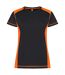 Womens/ladies Ambition T-shirt Visibility Orange Clique-1