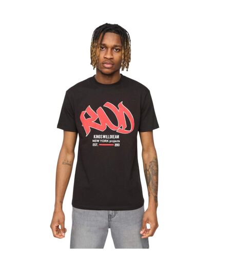 Mens Markered T-shirt Black Kings Will Dream