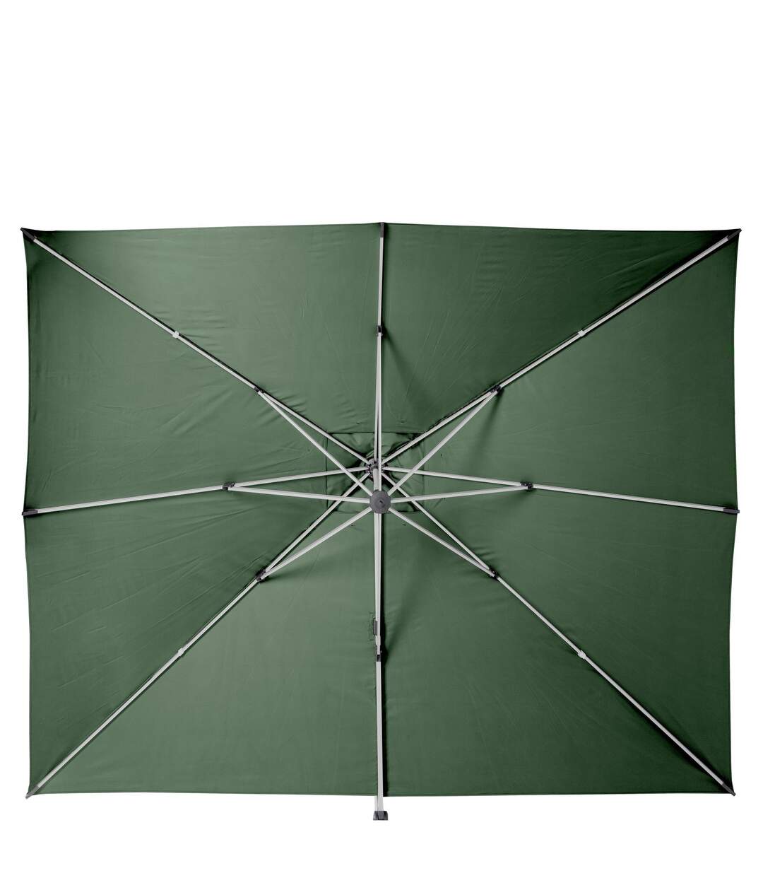 Parasol déporté Rectangulaire Equador - L. 400 x l. 300 cm - Olive-4