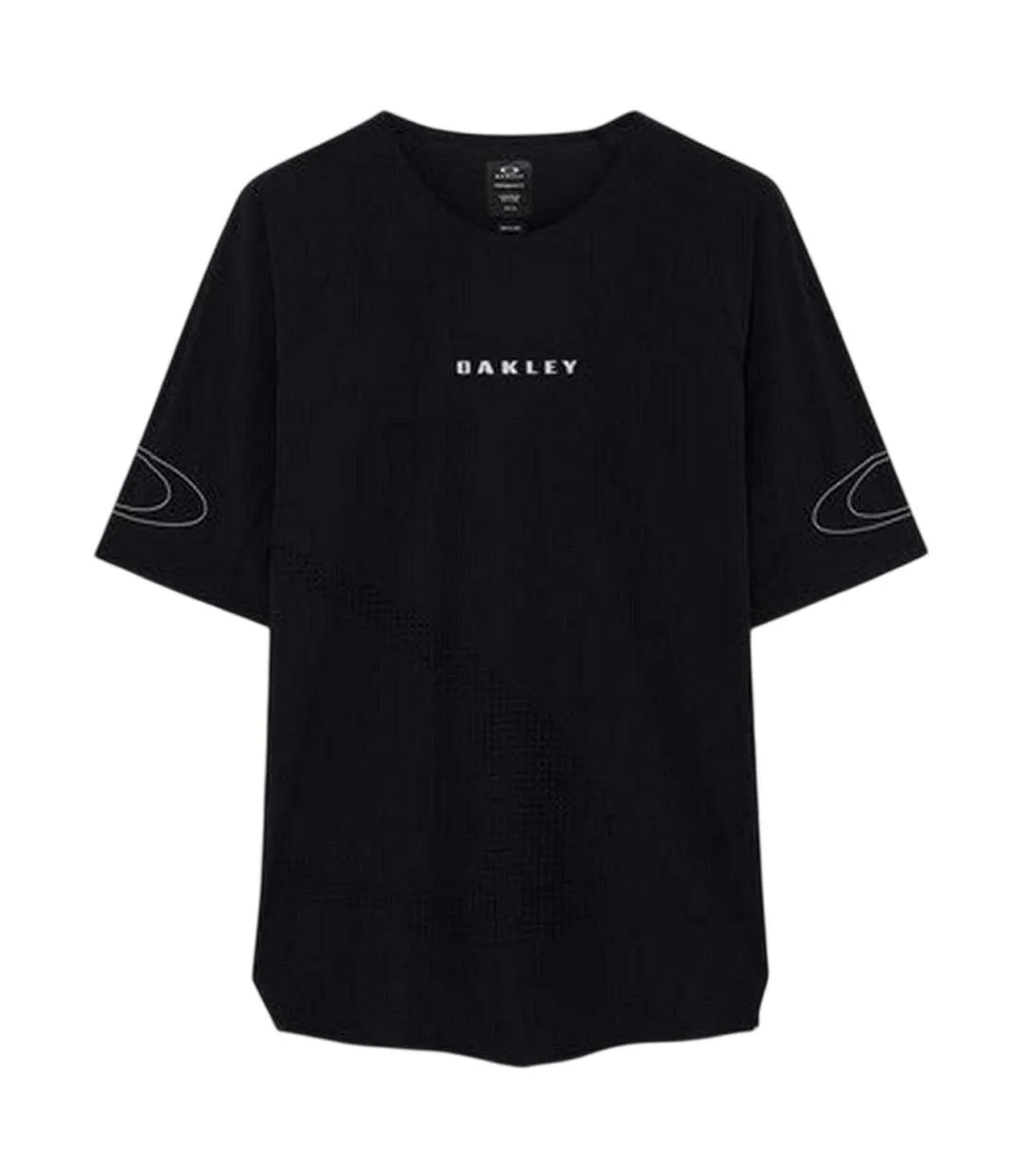 Mens Seeker Whip T-shirt Pitch Black Oakley-2