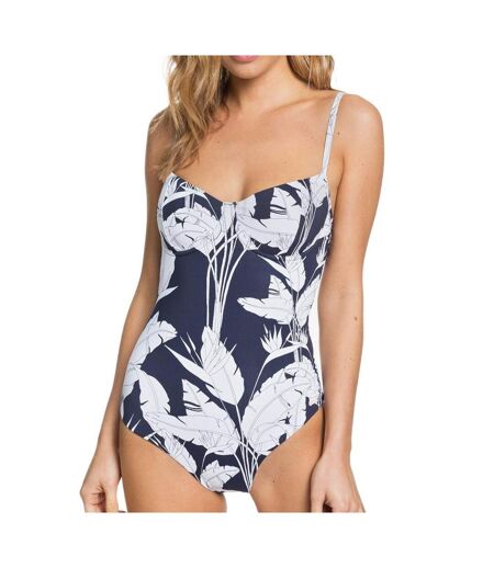 Maillot De Bain 1pièce Marine Femme Roxy Printed Beach Classics - S