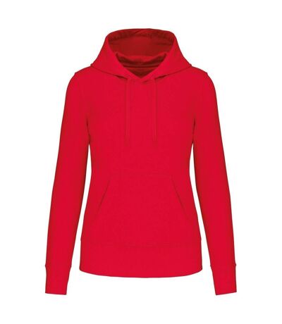 Sweat à capuche écoresponsable - Femme - K4028 - rouge