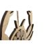 Décoration Murale en Bois à Suspendre Crabe 35cm Naturel-4