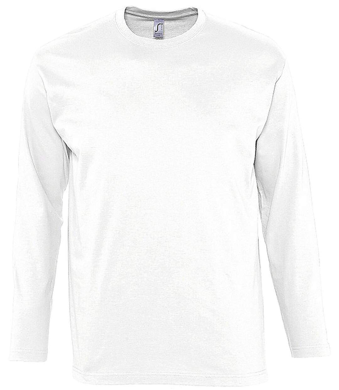 T-shirt manches longues HOMME - 11420 - blanc