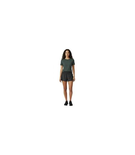 Womens/ladies Polyamide T-shirt Army Khaki USA Pro