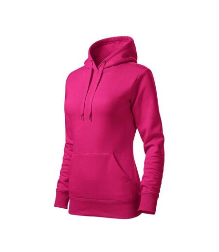 Sweat À Capuche Cape Free Femme Rose Malfini