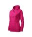 Sweat À Capuche Cape Free Femme Rose Malfini-3