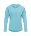 Womens/ladies Serenity Long-sleeved T-shirt Nordic Blue Dare 2B-1