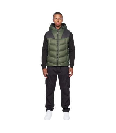 Veste Sans Manches Raymax Homme Olive Foncée Duck And Cover