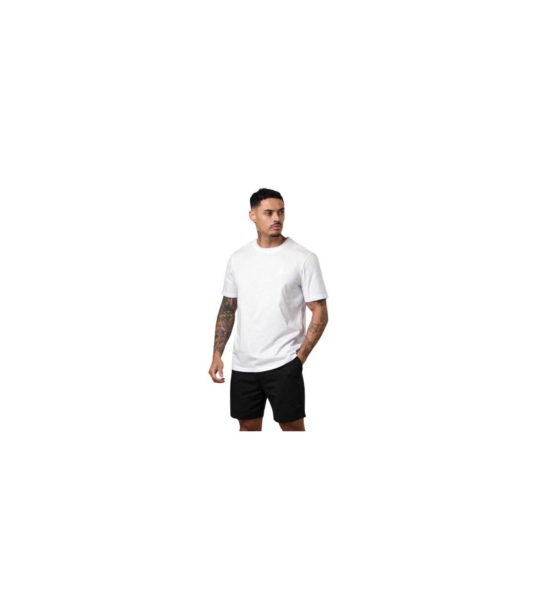 Mens Victory T-shirt White Gym King-1