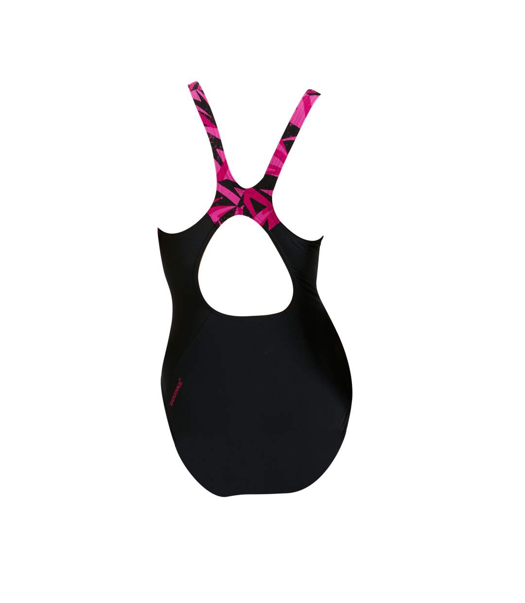 Womens/ladies hyperboom splice eco endurance+ one piece swimsuit black/pink Speedo