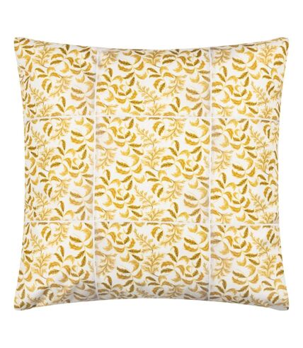 Paoletti - Housse de coussin d'extérieur MINTON (Safran) (55 cm x 55 cm) - UTRV3118