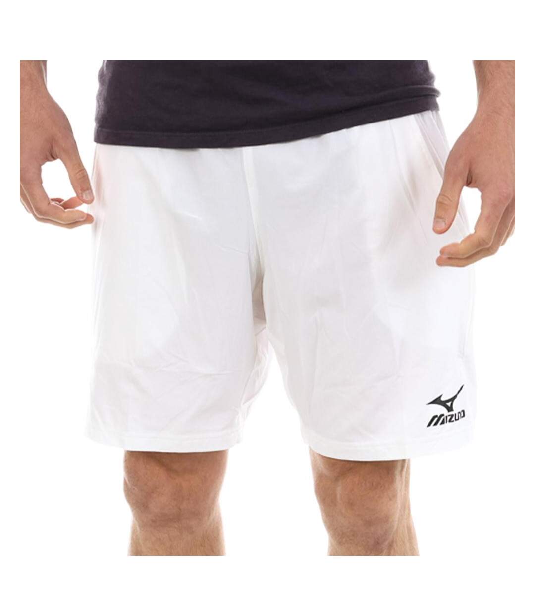 Short de Tennis Blanc Homme Mizuno 8 Amplify - L