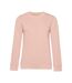 Sweat Organic Inspire Femme Rose B&C-2