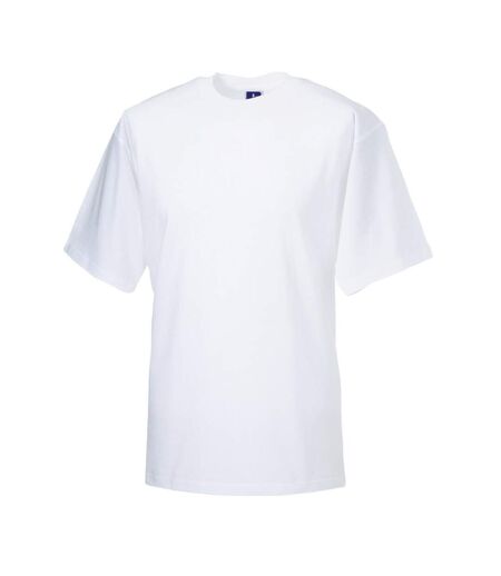 T-shirt À Manches Courtes Homme Blanc Russell