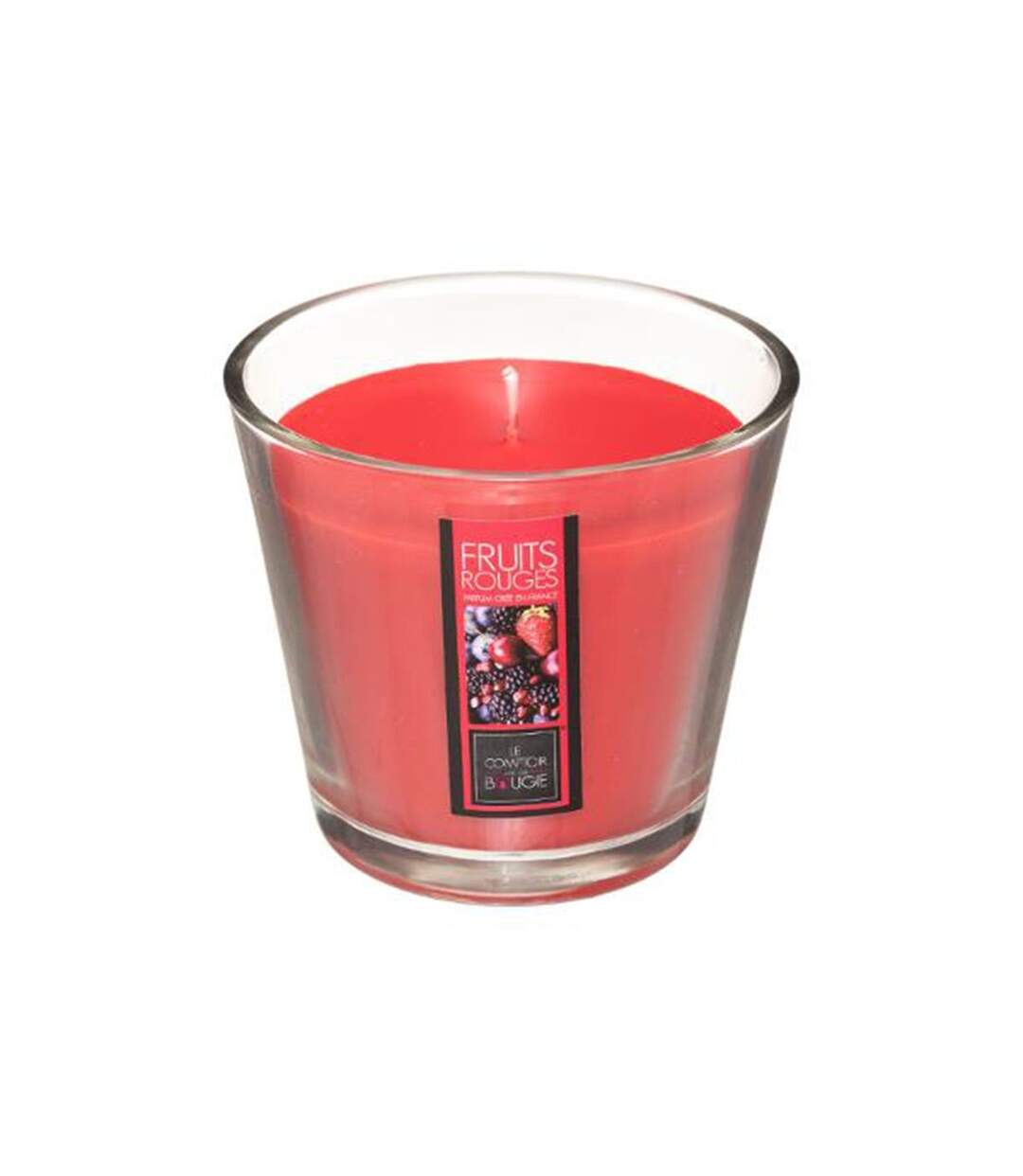 Bougie Parfumée en Verre Nina 190g Fruits Rouges-1
