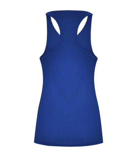 Womens/ladies Brenda Tank Top Electric Blue Roly