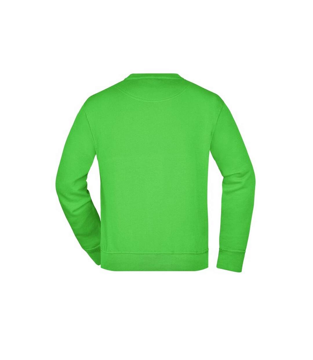 Sweat Workwear Adulte Vert Citron James And Nicholson-2
