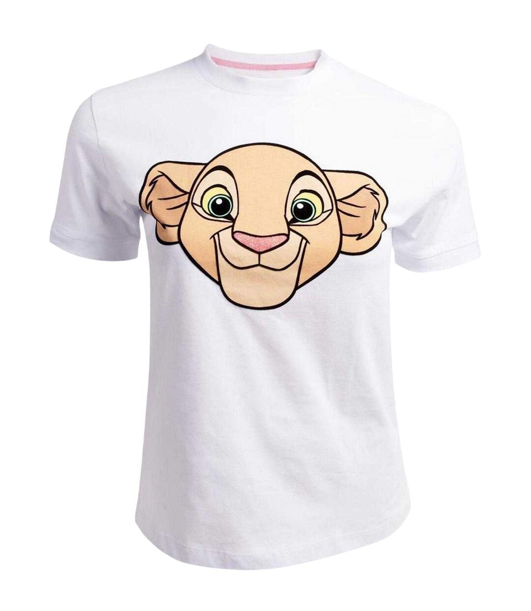 Womens/ladies Nala Graphic Print T-shirt Light The Lion King-1