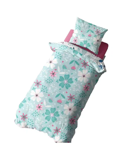 Rotary Floral Panelled Duvet Set Multicoloured K Collection
