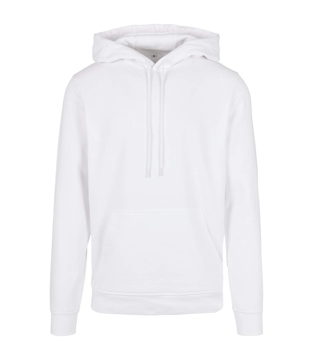 Sweat À Capuche Basic Adulte Blanc Build Your Brand-1