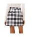 Jupe blanc/noir femme tommy hilfiger aline-2