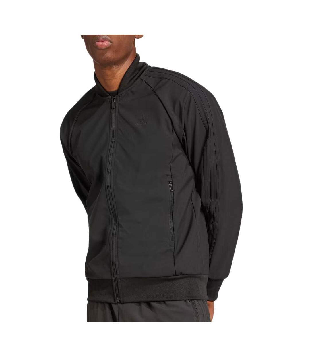 Veste noire homme adidas bonded-1