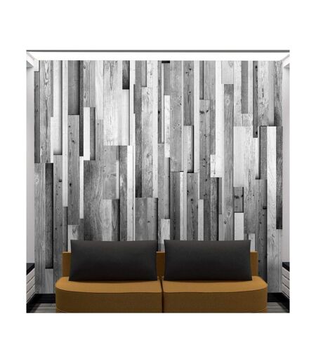 Papier Peint Gray Wood 50x1000cm