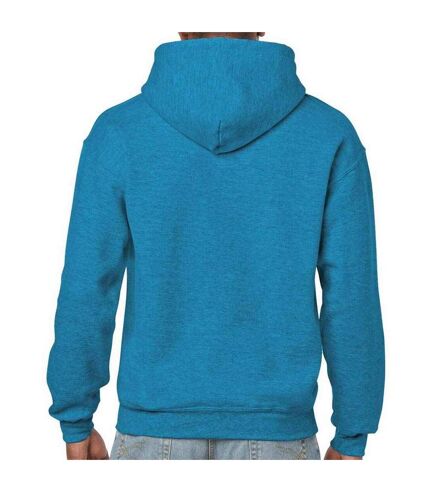 Unisex adult heavy blend hoodie antique sapphire Gildan