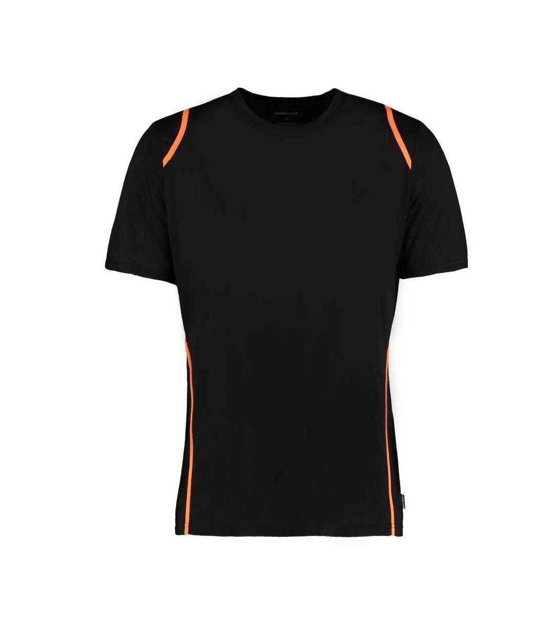 T-shirt gamegear homme noir / orange Kustom Kit