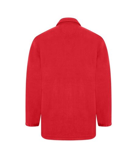 Absolute Apparel - Polaire zippée HERITAGE - Homme (Rouge) - UTAB128