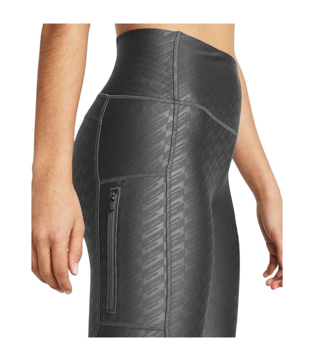 Legging Style En Relief Femme Gris Under Armour-4