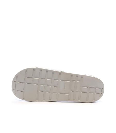Claquette beige homme calvin klein jeans slide