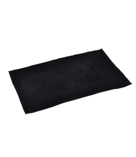 Tapis de Bain Microfibre Sweety 45x75cm Noir