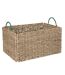 Lot de 3 Caisses Cagettes Déco Palm 38cm Beige-4