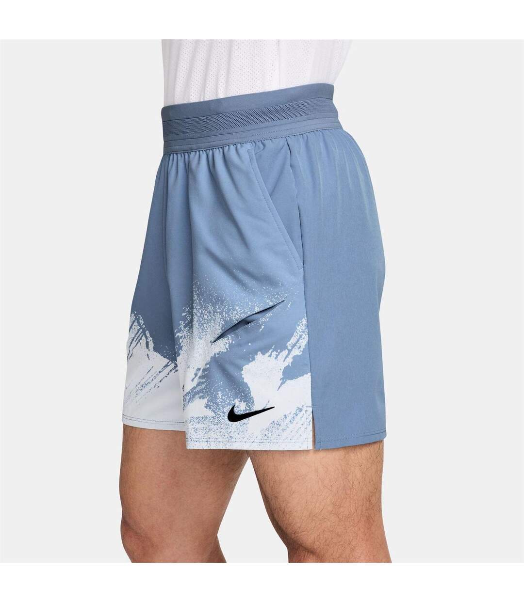 Short Court Homme Bleu Noir Nike-1
