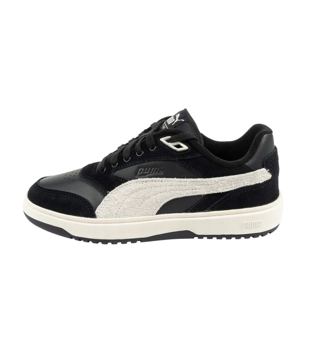 Baskets Style Petit Double Court Femme Noir Puma-3