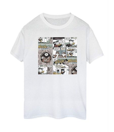 Disney - T-shirt CHIP 'N DALE COMIC - Femme (Blanc) - UTBI18741