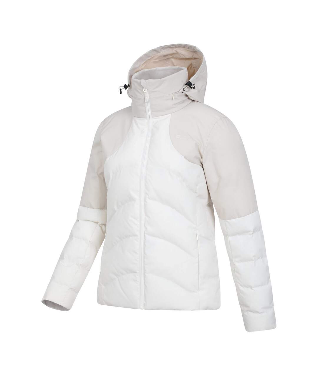 Blouson de ski cairngorm femme blanc cassé Mountain Warehouse-4