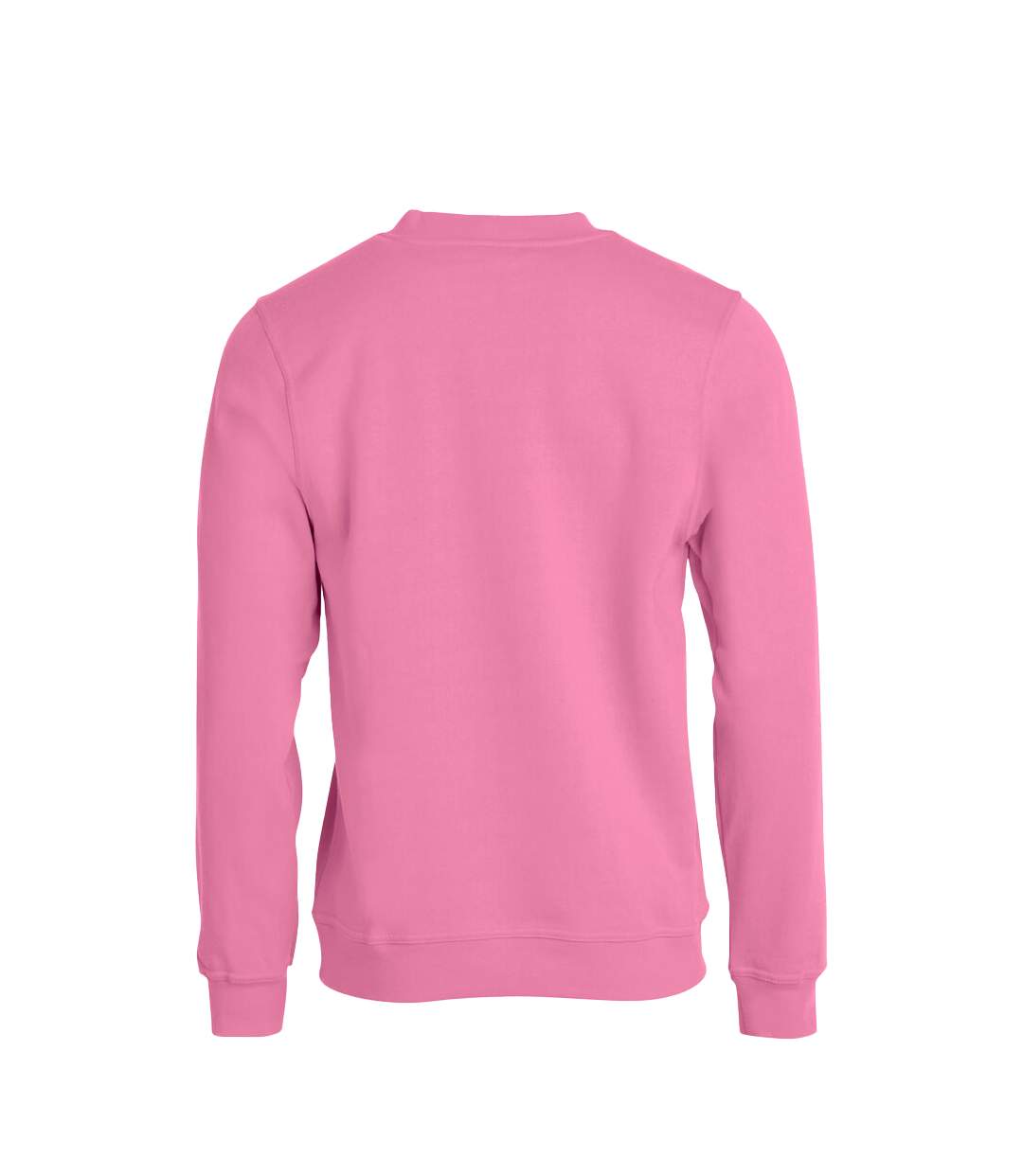 Sweat Basic Adulte Rose Vif Clique-2